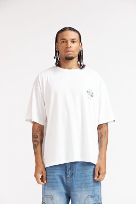 REMERA BOXY MAGIC BLANCO