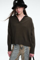 SWEATER COLLAR Verde