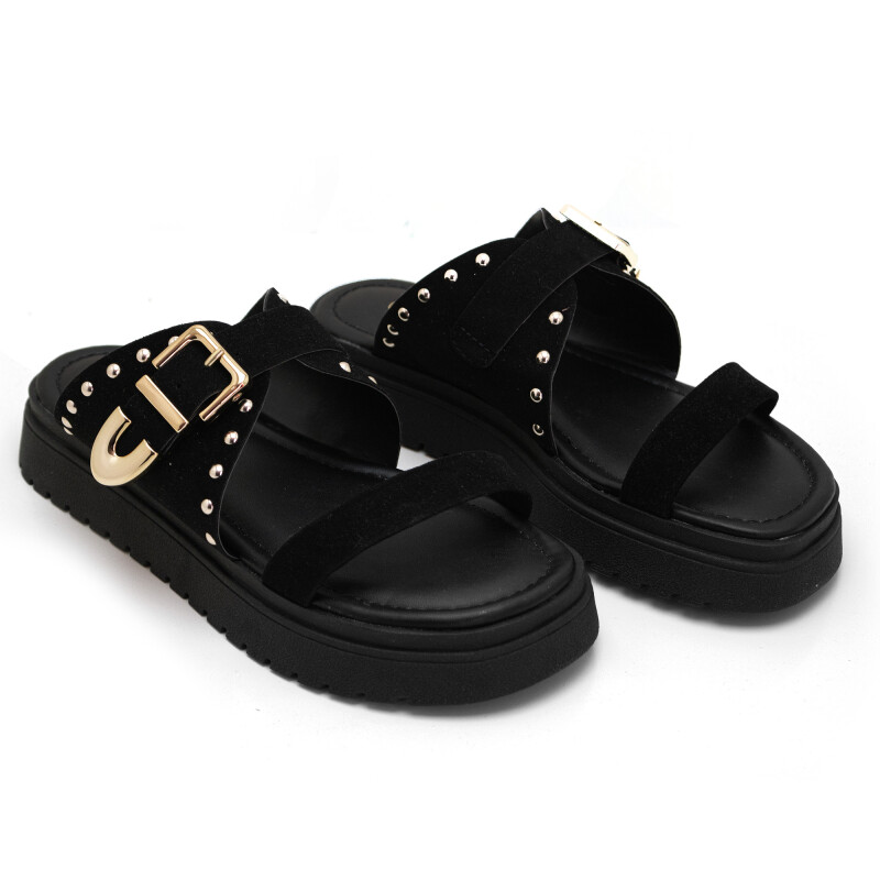 Sandalias VIA UNO de Mujer - 933002 Negro