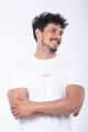 Remera UFO manga corta Naranja