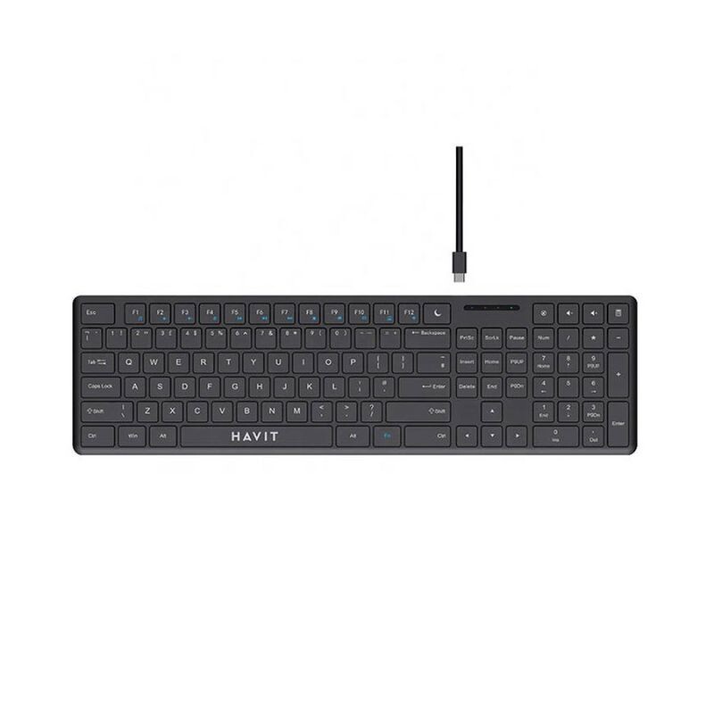 Teclado Havit Ultra Slim Kb252 (Cable) Teclado Havit Ultra Slim Kb252 (Cable)