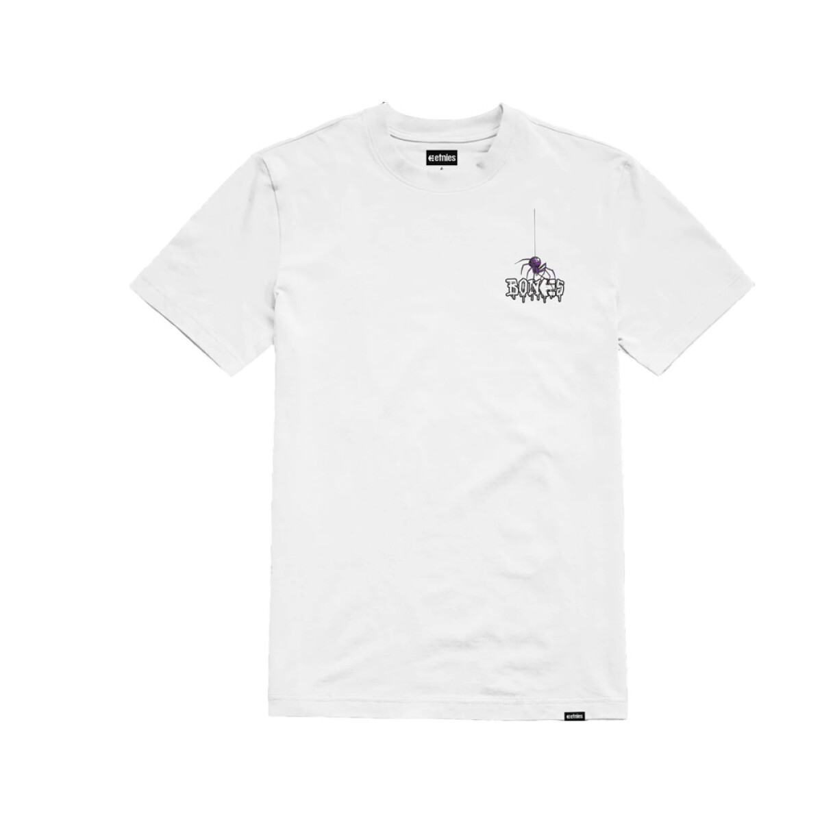 REMERA ETNIES X BONES - White 