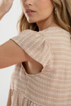 BLUSA ELLIE ESTAMPADO BEIGE