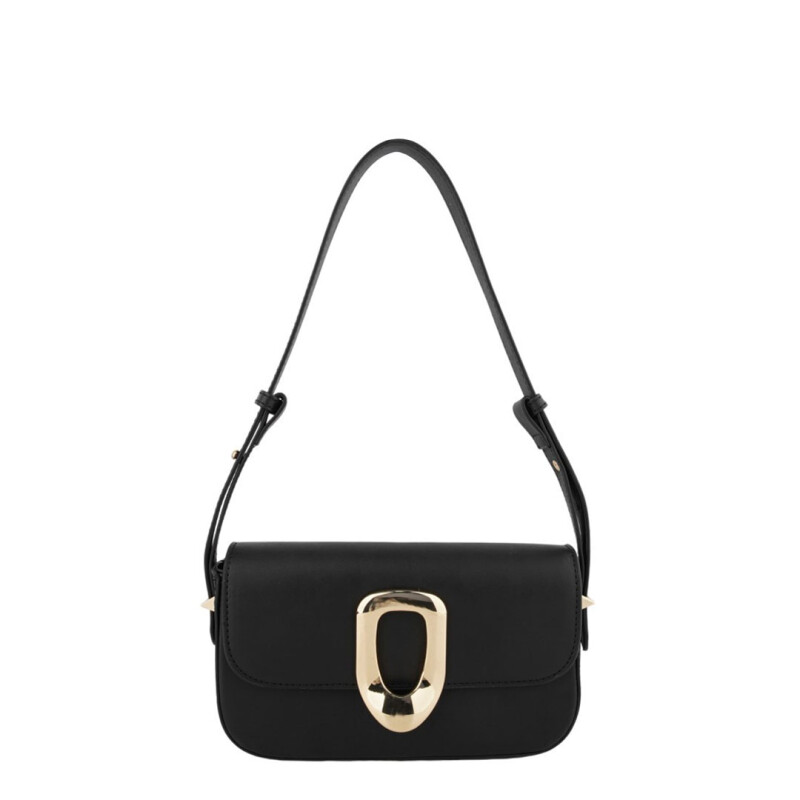 Cartera Las Oreiro Love Negro