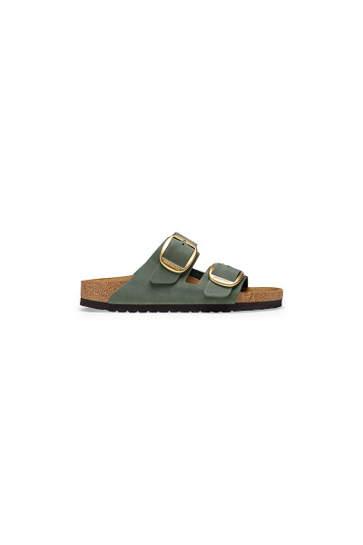 Sandalia Arizona Big Buckle Lenb - Estrecho Verde