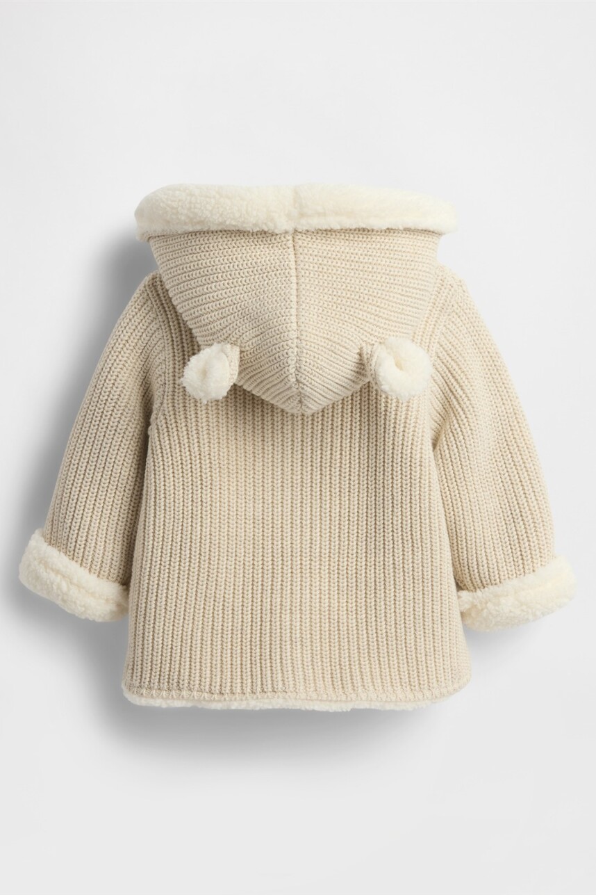 Canguro Con Corderito Garter Bebé B2621 Oatmeal Heather