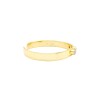 Brazalete Jaipur-Plata Rodinada con micra oro 18k-Piedra Cuarzo rosa-BR2005 Conpiedra