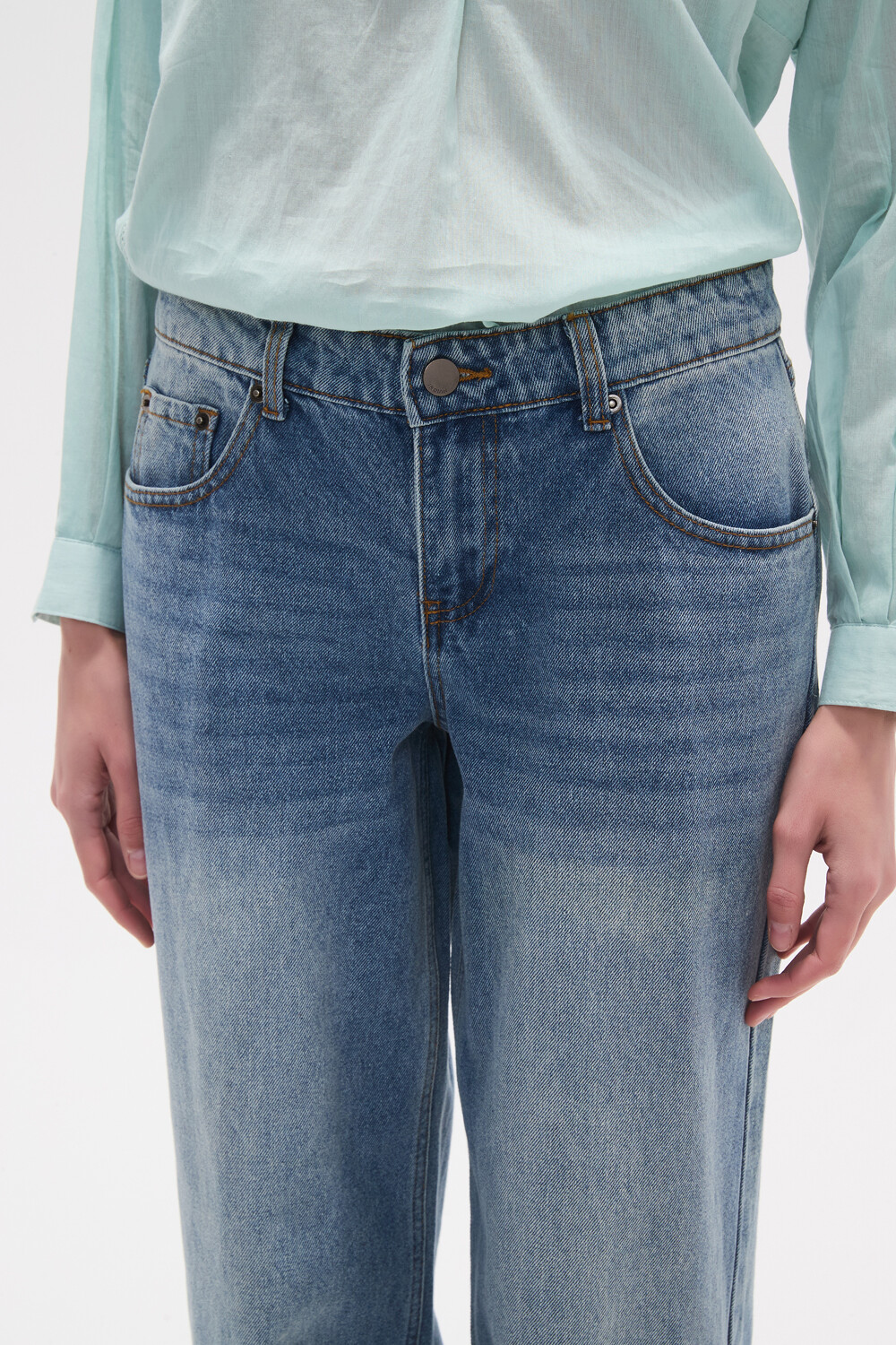 Pantalon Alenca Azul Claro