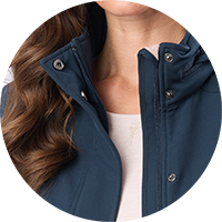 Camperas abrigo mujer