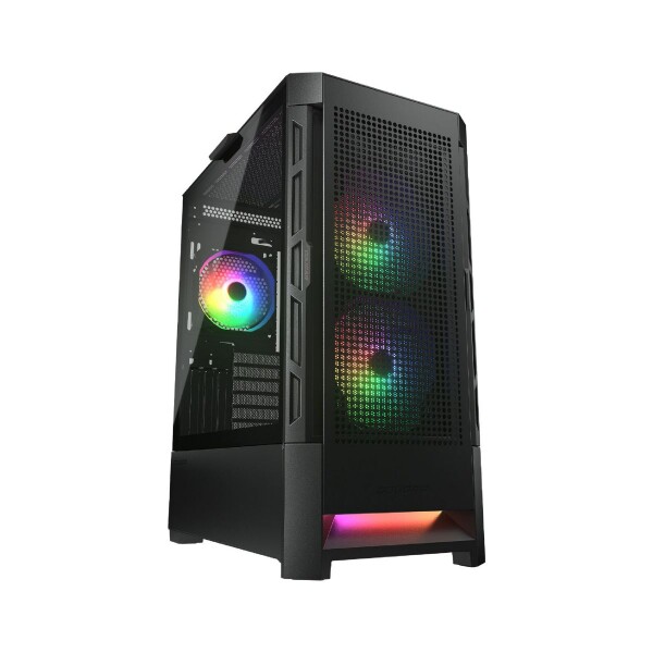 Gabinete Cougar Duoface Rgb Mid Towe GABINETE COUGAR DUOFACE RGB BLACK