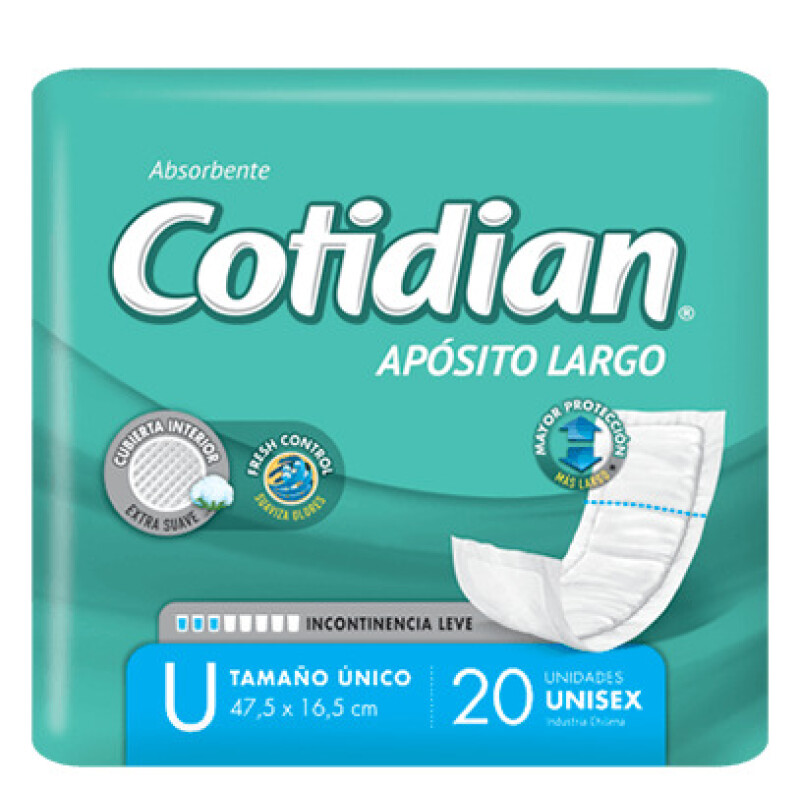 COTIDIAN APOSITO LARGO X20 Cotidian Aposito Largo X20