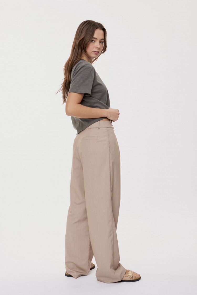 PANTALÓN KRISTEN Beige Oscuro