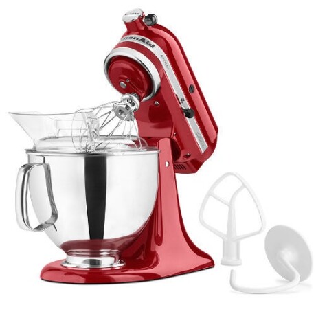 Batidora planetaria Artisan Roja 4.8 lts KitchenAid KIT-KSM150PSEER Batidora planetaria Artisan Roja 4.8 lts KitchenAid KIT-KSM150PSEER