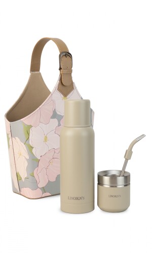 KIT MATERO VELVET HOJAS DE SEDA C/ CREAM