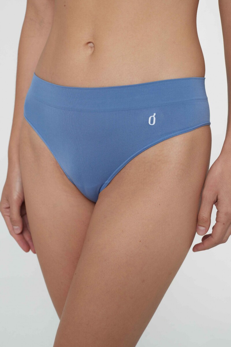 Bikini PIMENTÓN - Azul Acero 