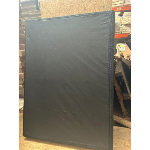 [OUTLET] Base Box para Colchón de 2 Plazas Matrimonial - Madera Revestida en Poliéster Negro [SIN PATAS] [OUTLET] Base Box para Colchón de 2 Plazas Matrimonial - Madera Revestida en Poliéster Negro [SIN PATAS]