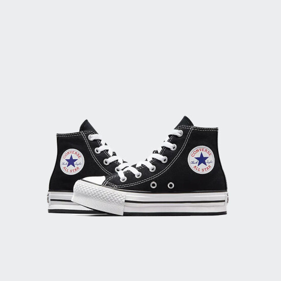 Championes Converse Chuck Taylor All Star Eva Lift Infantil Negro