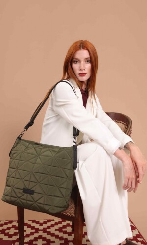 CARTERA ZINNIA VERDE MILITAR