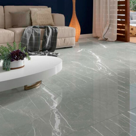 CERAMICA PARA PISO DE 74X74 MARMOL GRIS PULIDO RECTIFICADO INCEFRA GAMAS DE GRIS