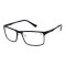 Lentes De Vista Grau Cuadrado De Aluminio Negro/Negro
