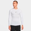 Remera Nike Pro Dri-Fit Tight Top de Hombre Blanco