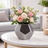 FLORERO DIAMONDS Plateado - Medium