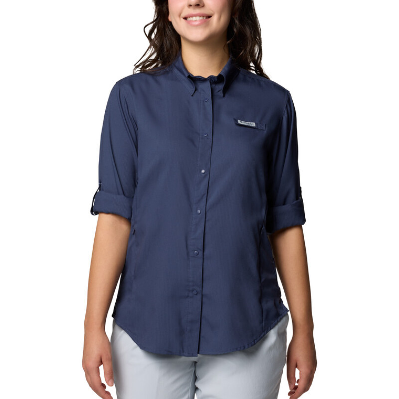 Womens Tamiami™ II LS Shirt - Cirrus Grey NOCTURNAL CAMPD
