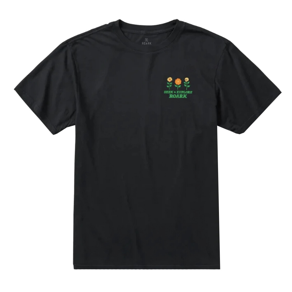 Remera Roark Seek And Explore - Negro 