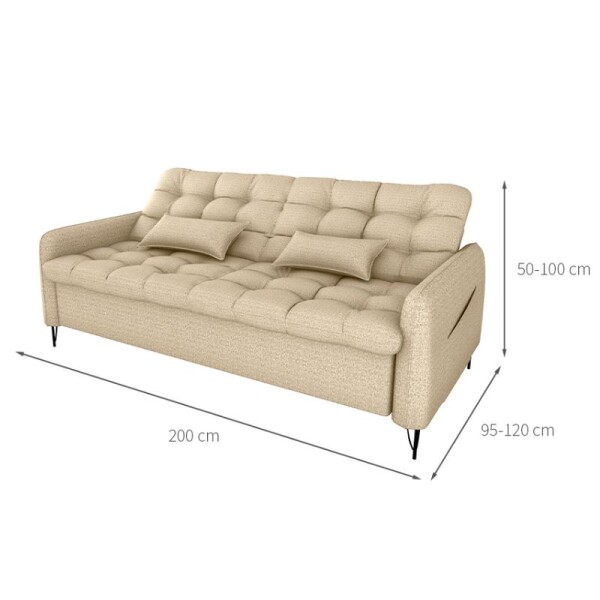 SOFA CAMA PILLAR - BEIGE SOFA CAMA PILLAR - BEIGE
