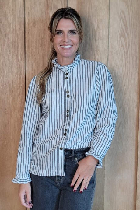 Camisa Mili Raya Charcoal