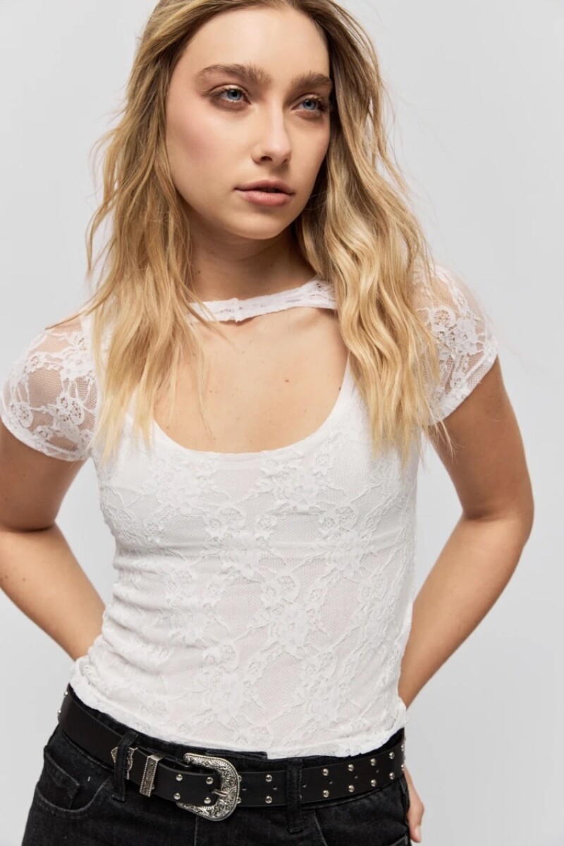 BLUZA P.CAKE CRISANTO - BLANCO 