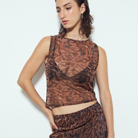 FALDA FERGIE Animal Print