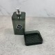 Dispensador de jabón 350ml NEGRO TRASLÚCIDO