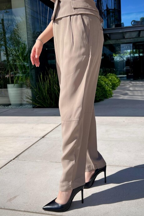 Pantalon Melina Gris beige