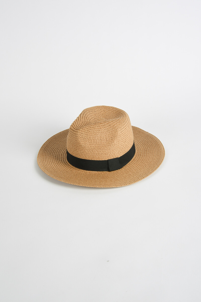 Sombrero de playa - Marrón 