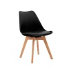 Silla Eames Con Almohadon Negra Silla Eames Con Almohadon Negra