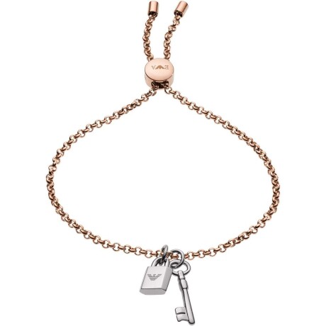 Pulsera Emporio Armani Acero Oro Rosa 0