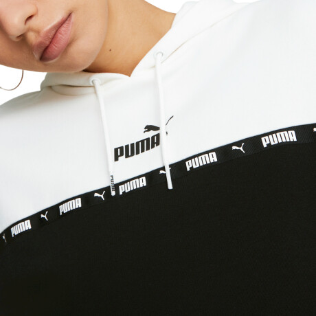 Puma Power Tape Hoodie TR White & Black