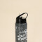 Botella Agua Outdoor Adventure Gris Oscuro