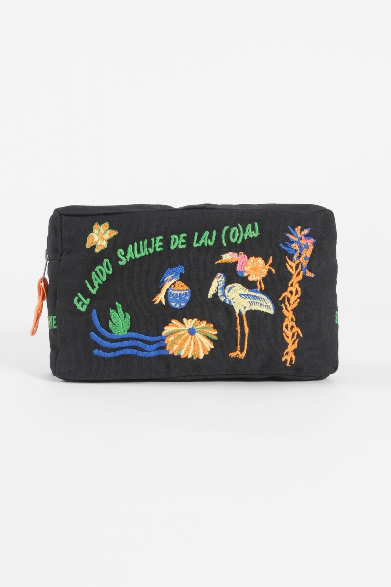 Estuche jungla negro