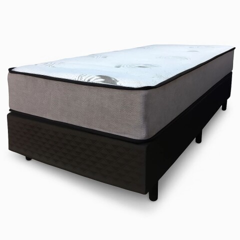 Sommier MEGA DENSIDAD Oggo® - Espuma - GARANTIA 1 AÑO 1 Plaza - 78 cm
