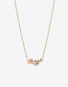 Cadena Corta con Dije Esmalte Collar Con Dije Flor - Dorado