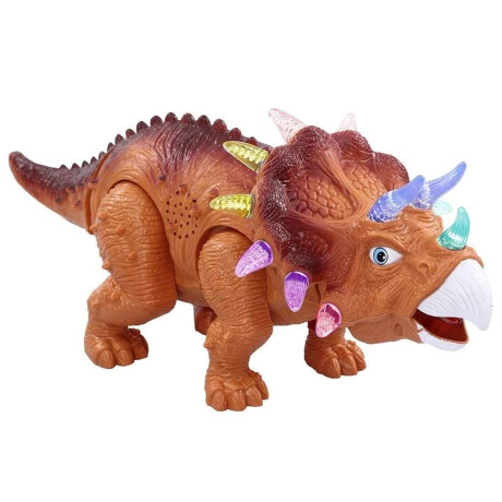 Dinosaurio Triceratops con Movimiento y Luces 001