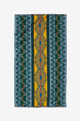 Toalla oversized Jacquard Verde