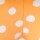 CALZA DE NIÑA ESTAMPADA SIN FELPA NARANJA CLARO