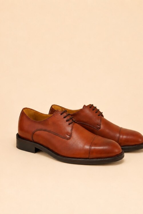 Zapato Vestir Premium Cognac