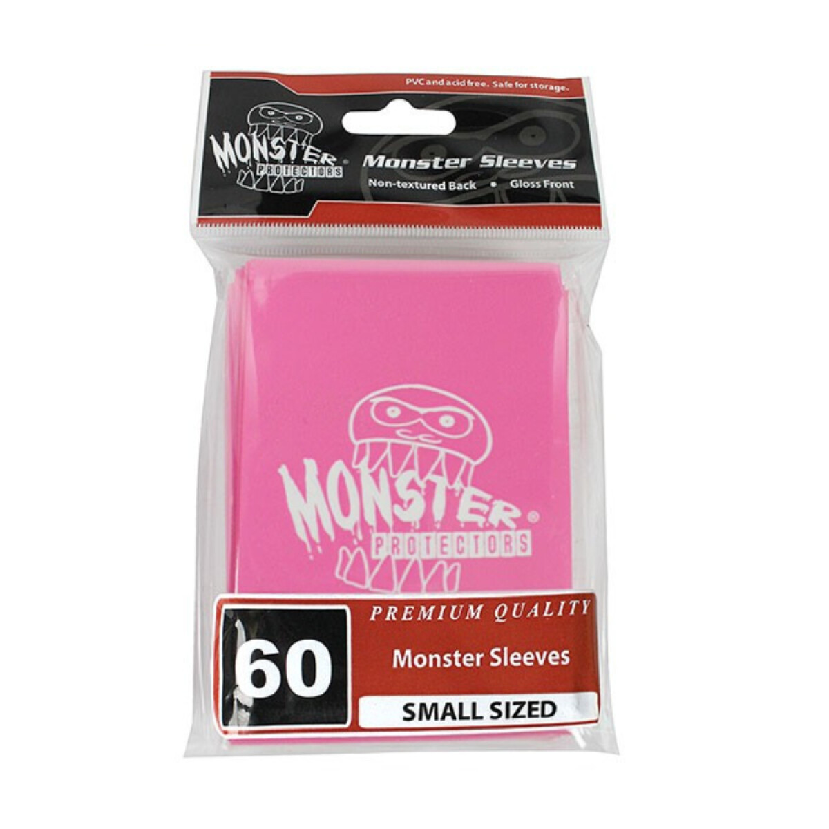 Monster Sleeves - 60 Japanesse Sleeves - Glossy Pink 