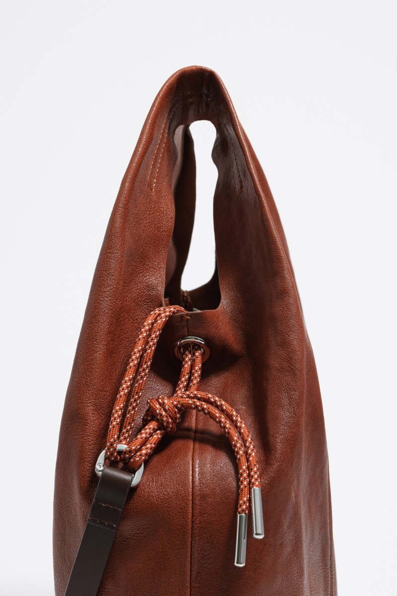 BOLSO PAPER MEDIANO Tostado