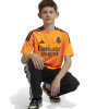 Camiseta Adidas Visitante Real Madrid 24/25 Naranja
