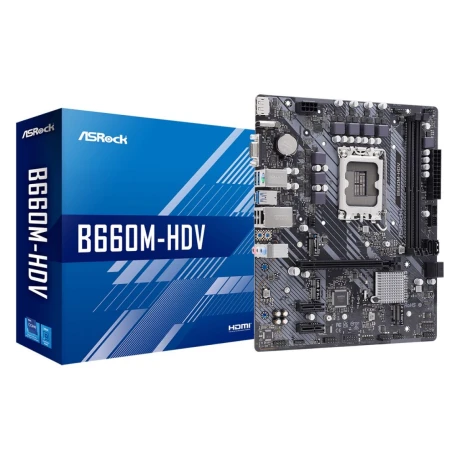 Motherboard Asrock Intel B660M-HDV S1700 001